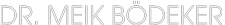 DR. MEIK BÖDEKER Logo